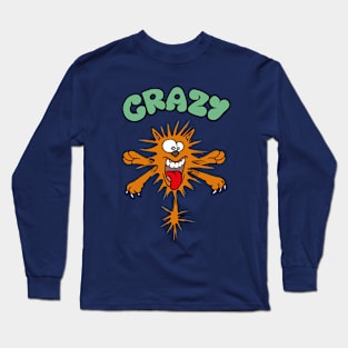 Crazy Cat Long Sleeve T-Shirt